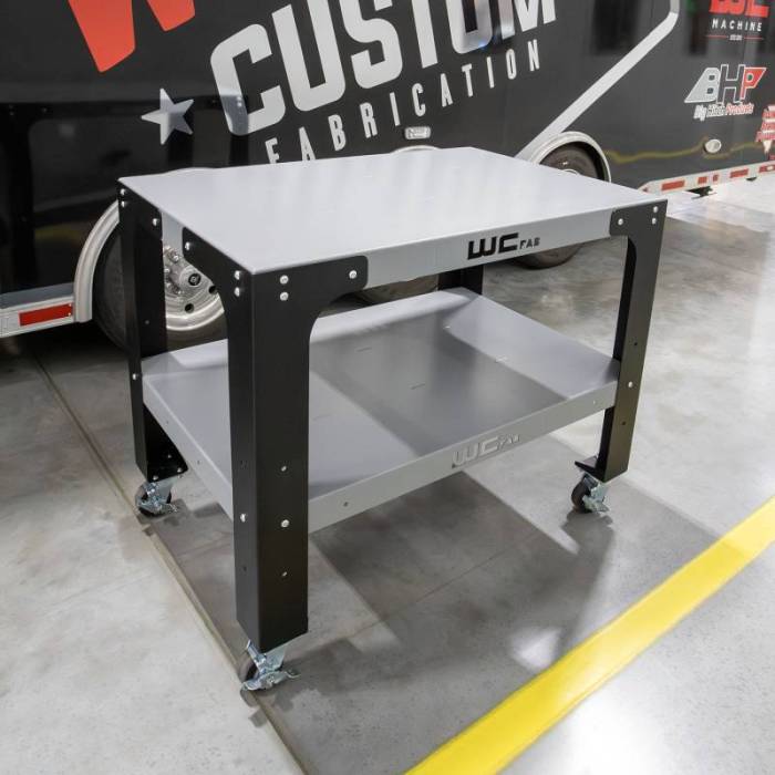 Wehrli - Wehrli Modular Steel Work Bench Top/Shelf Kit, 32in. x 48in. x .120in. Thick, BOTH Grey - WCF25-3248-120-TBLGR2
