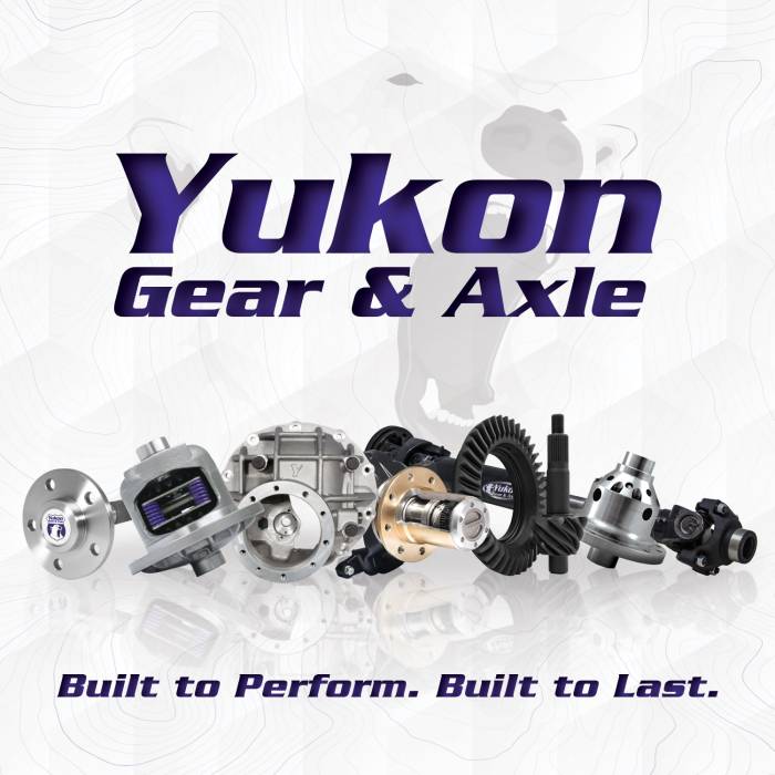 Yukon Gear & Axle - Yukon Chromoly Front Axle & Zip Locker Kit Dana 30 30 Spline 1350 U-Joints - YA W24176-YZL