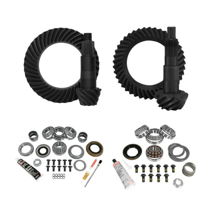 Yukon Gear & Axle - Yukon 18-22 Jeep Wrangler Re-Gear and Install Kit, D30 front/D44 rear 4.11 Ratio - YGK077