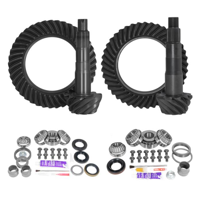 Yukon Gear & Axle - Yukon Ring & Pinion Gear Kit Front & Rear for Toyota 8.2/8IFS Diff (w/o Factory Locker) 4.56 Ratio - YGKT008-456-3