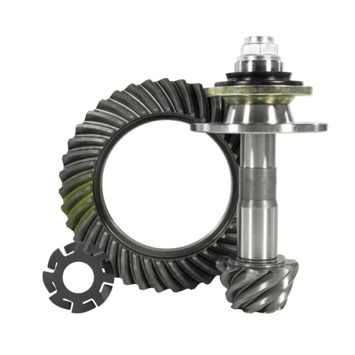 Yukon Gear & Axle - Yukon Ring & Pinion Gear Set - Toyota 8in High Pinion Reverse 4.88 Ratio w/ Yoke Kit (No Clamshell) - YG TLCF-488RK
