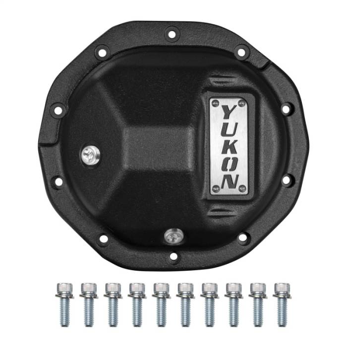 Yukon Gear & Axle - Yukon Gear Hardcore Diff Cover for 8.5inch GM Rear w/ 5/16inch Cover Bolts - YHCC-GM8.5-S