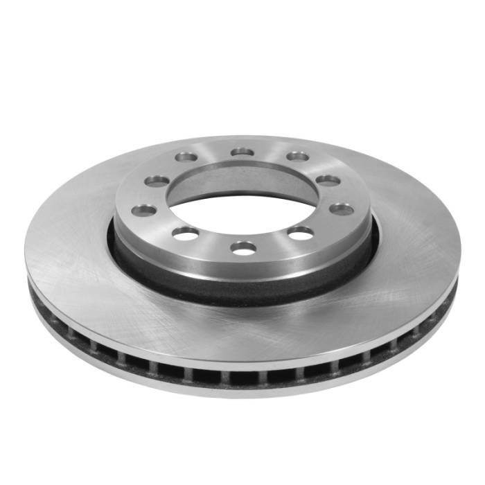 Yukon Gear & Axle - Yukon Gear Front Double Drilled Brake Rotor For Jeep Wrangler 5 X 55in Spin-Free Kit - YP BR-06