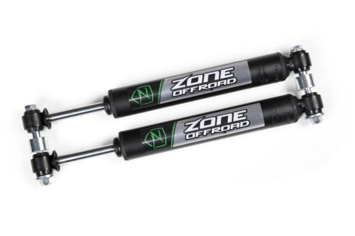 Zone Offroad - Zone Offroad 2013 Ram 3500 Dual Steering Stabilizer - Black - ZON7250