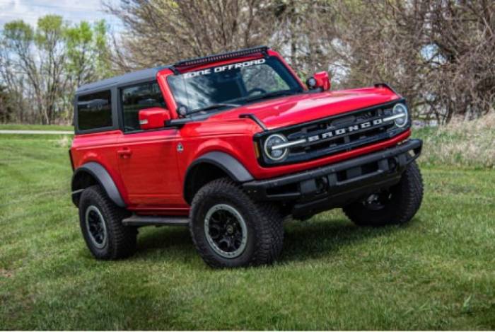 Zone Offroad - Zone Offroad 2021 Ford Bronco 2in Fr 1in Rr Lift Kit - ZONF1220