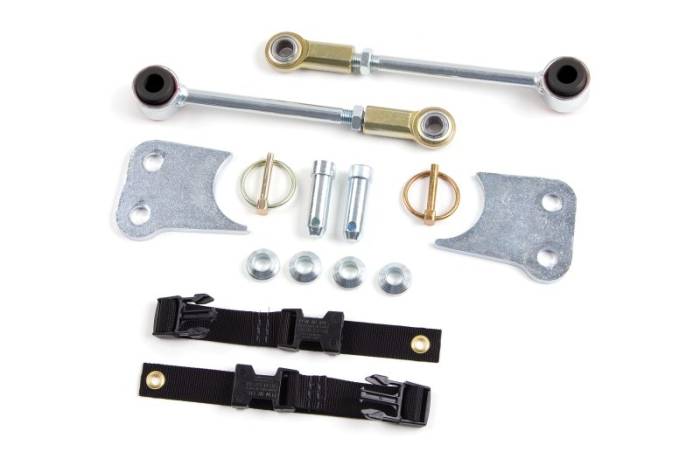 Zone Offroad - Zone Offroad 07-18 Jeep Wrangler JK 3-4in Front Sway Bar Disconnect - ZONJ5313