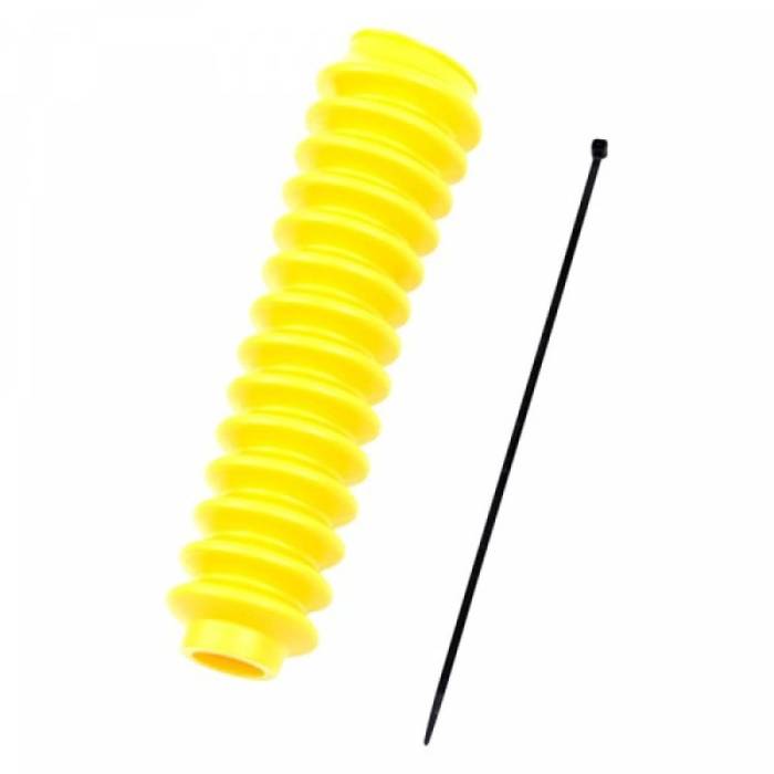 Zone Offroad - Zone Offroad Shock Boot - Bagged w/ Tie - Yellow - ZONU3103