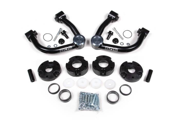 BDS Suspension - BDS Suspension 2021-2025 Ford Bronco 2 Door 3" Suspension Lift Kit, 2" Rear, Spacer (Sasquatch  - BDS023301