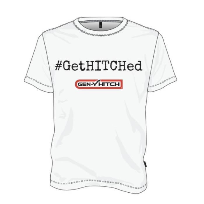 Gen-Y Hitch - Gen-Y Hitch #GetHitched T-Shirt - 101