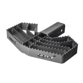 Gen-Y Hitch - Gen-Y 2in Shank Heavy-Duty 500lb Capacity Serrated Hitch Step - GH-030