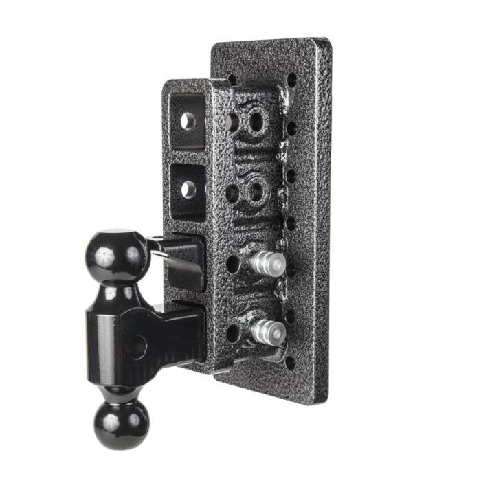 Gen-Y Hitch - Gen-Y Mega Duty 2in Bolt-On 7.5in Drop 2K TW 16K Hitch w/GH-051 Dual-Ball/GH-032 Pintle Lock - GH-124