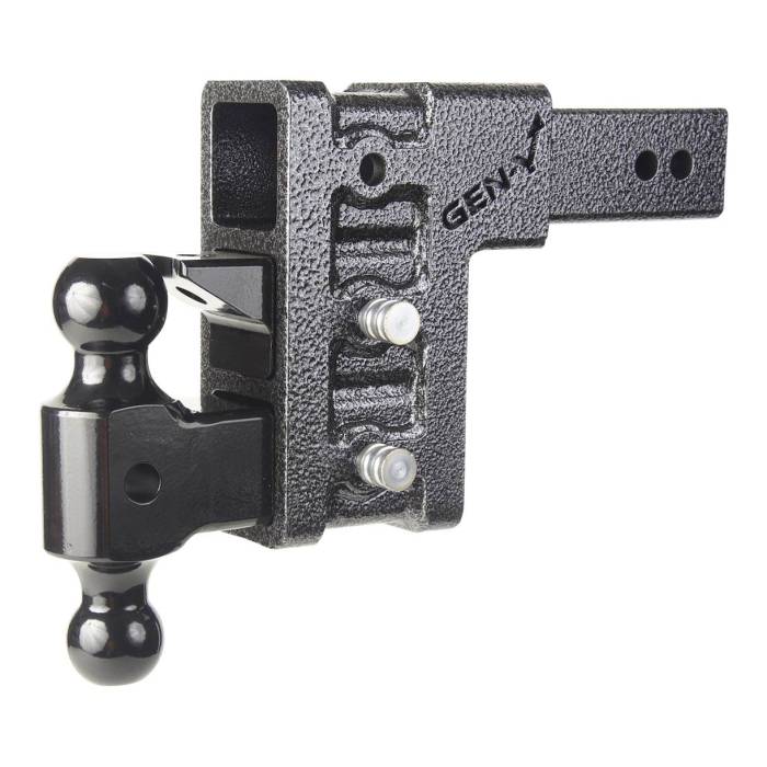 Gen-Y Hitch - Gen-Y Mega Duty 3in Shank 6in Drop 3.5K TW 32K Hitch w/GH-0161 Dual-Ball/GH-0162 Pintle Lock - GH-1723