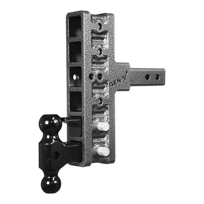 Gen-Y Hitch - Gen-Y Mega Duty 2in Shank 7.5in Offset Drop 16K Hitch w/GH-051 Dual-Ball/GH-032 Pintle Lock - GH-226