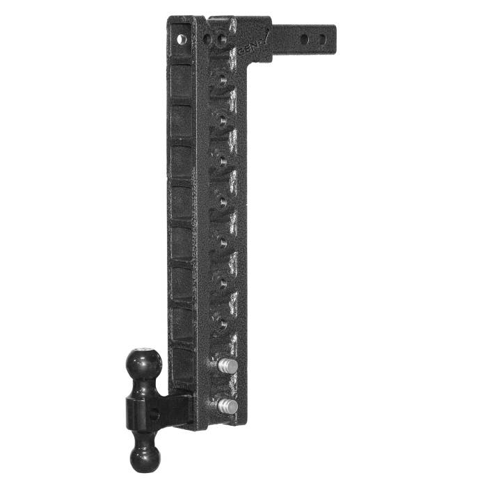 Gen-Y Hitch - Gen-Y Mega Duty 2in Shank 22.5in Drop 10K Hitch w/GH-031 Dual-Ball/GH-0100 Stabilizer Kit - GH-3110