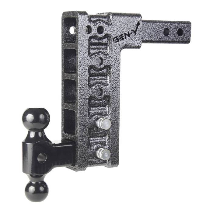Gen-Y Hitch - Gen-Y Mega Duty 2in Shank 10in Drop 1.5K TW 10K Hitch w/GH-031 Dual-Ball - GH-315
