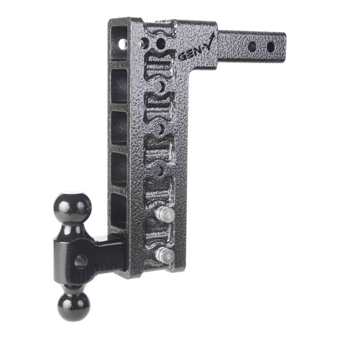 Gen-Y Hitch - Gen-Y Mega Duty 2in Shank 12.5in Drop 10K Hitch w/Dual-Ball (Use w/Stabilizer Kit GH-0100) - GH-316