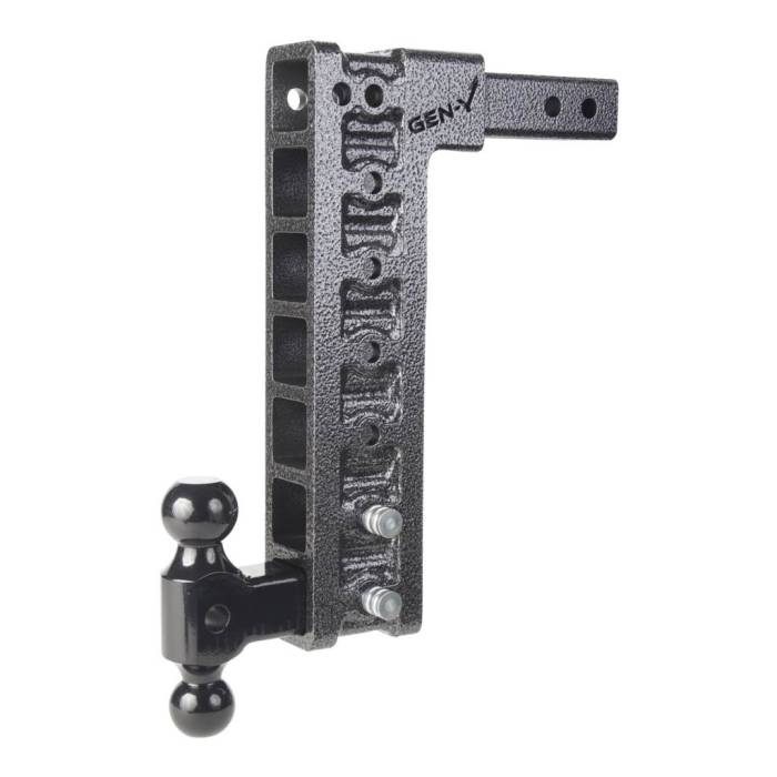 Gen-Y Hitch - Gen-Y Mega Duty 2in Shank 15in Drop 10K Hitch w/Dual-Ball (Use w/Stabilizer Kit GH-0100) - GH-317