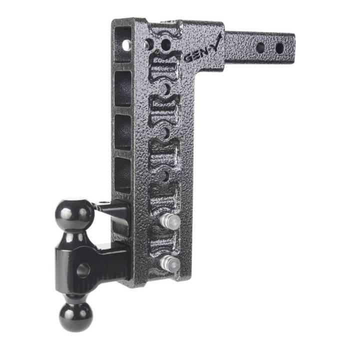 Gen-Y Hitch - Gen-Y Mega Duty 2in Shank 12.5in Drop 10K Hitch w/GH-031 Dual-Ball/GH-032 Pintle Lock - GH-326