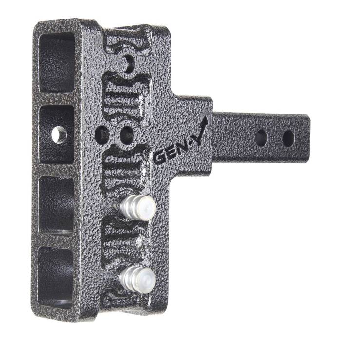Gen-Y Hitch - Gen-Y Mega Duty 2in Shank 5in Offset Drop 1.5K TW 10K (Hitch Only) - GH-404