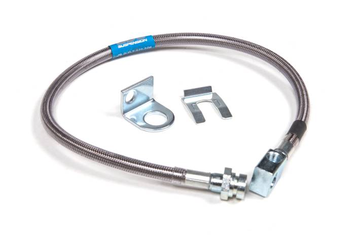 BDS Suspension - BDS Suspension Jeep YJ Rear Stainless Brakelines - BDS104007