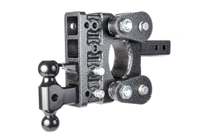 Gen-Y Hitch - Gen-Y The Boss Torsion-Flex 2.5in Shank 5in Drop 16K Hitch w/GH-051 Dual-Ball/GH-032 Pintle Lock - GH-1124