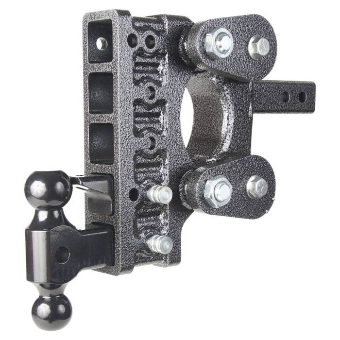 Gen-Y Hitch - Gen-Y The Boss Torsion-Flex 2.5in Shank 7.5in Drop 16K Hitch w/GH-051 Dual-Ball/GH-032 Pintle Lock - GH-1125