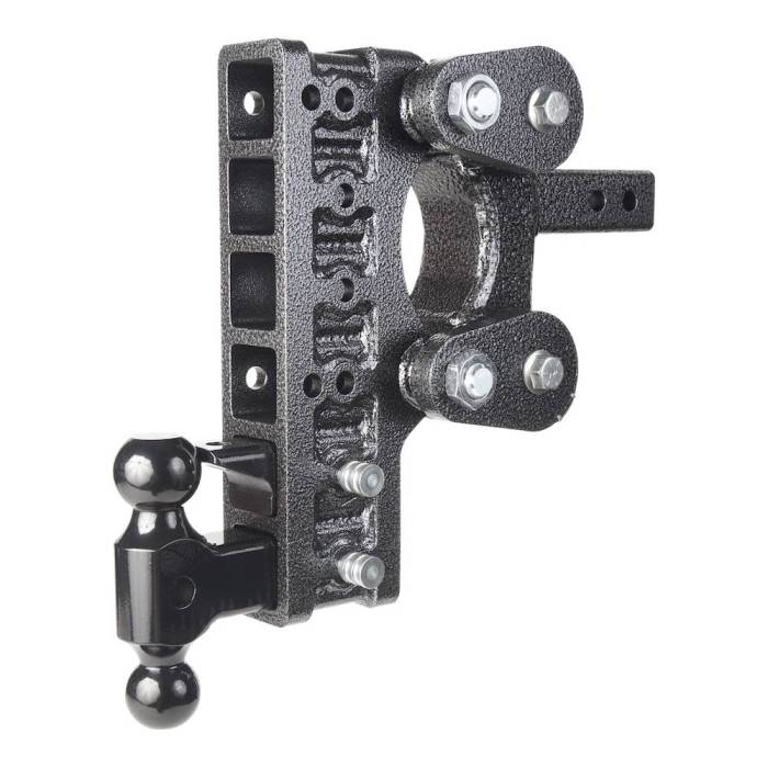 Gen-Y Hitch - Gen-Y The Boss Torsion-Flex 2.5in Shank 10in Drop 16K Hitch w/GH-051 Dual-Ball/GH-032 Pintle Lock - GH-1126