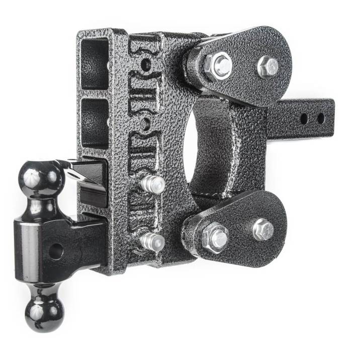 Gen-Y Hitch - Gen-Y The Boss Torsion-Flex 2.5in Shank 6in Drop 21K Hitch w/GH-061 Dual-Ball/GH-062 Pintle Lock - GH-1324