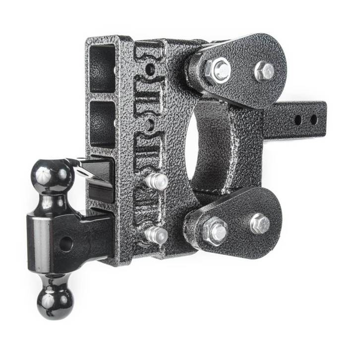 Gen-Y Hitch - Gen-Y The Boss Torsion-Flex 3in Shank 6in Drop 21K Hitch w/GH-061 Dual-Ball/GH-062 Pintle Lock - GH-1824