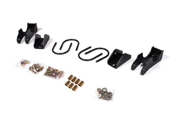 BDS Suspension - BDS Suspension 2019-2024 Ram 3500 Recoil Traction Bar Mounting Kit - BDS122407