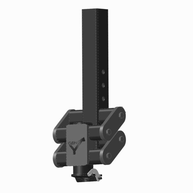 Gen-Y Hitch - Gen-Y Hitch Gooseneck Torsion Suspension Coupler 4" Round & Square - GH-7070