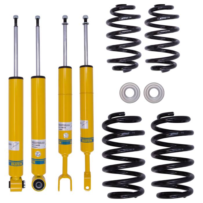 Bilstein - Bilstein B12 (Pro-Kit) - Suspension Kit, Fits Audi A4 2008-2002 - 46-188465