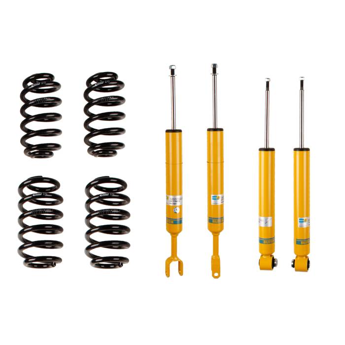 Bilstein - Bilstein B12 (Pro-Kit) - Suspension Kit, Fits Audi A4 Quattro 2008-2002 - 46-188564