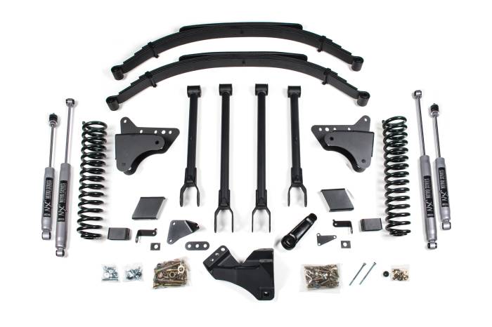 BDS Suspension - BDS Suspension 11-16 F250/350 8in 4-Link Sys - gas - BDS1501H