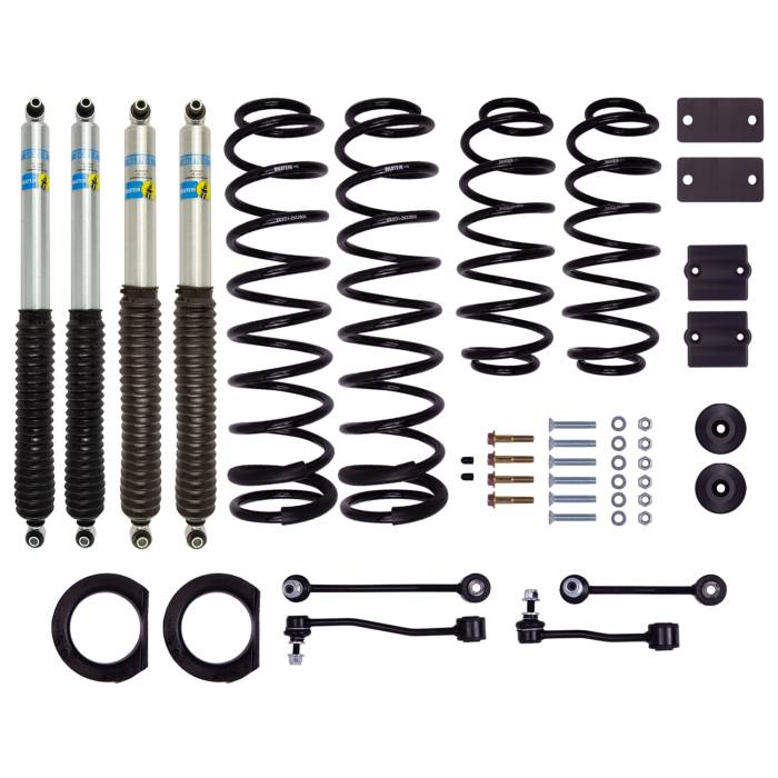 Bilstein - Bilstein B8 5100 Lift Kit - Suspension Lift Kit, Fits Jeep Wrangler 2023-2018 - 53-291417