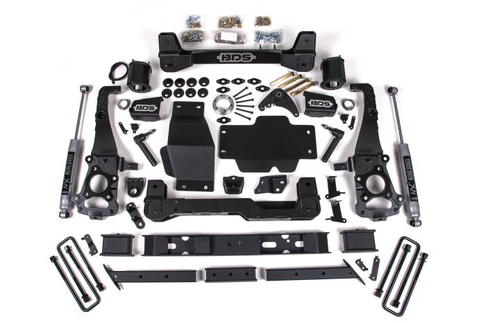 BDS Suspension - BDS Suspension 2019-2023 Ford Ranger 6" Suspension Lift Kit w/ OE Aluminum Knuckle Only - BDS1547H