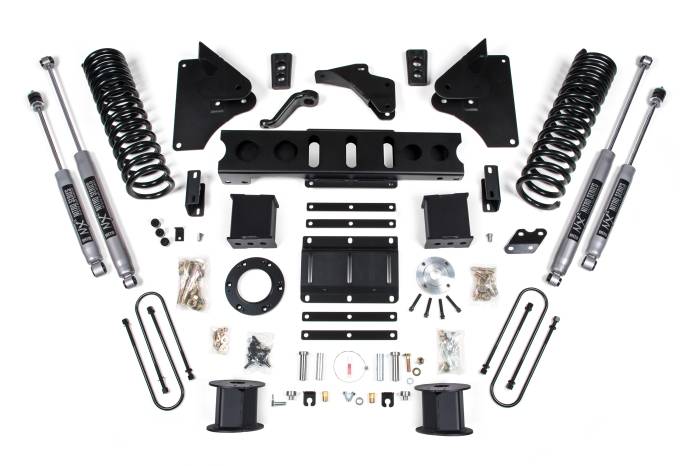 BDS Suspension - BDS Suspension 13-18 Ram 3500 6in Std 6 Bolt w/ Air Bag - Gas - BDS1651H