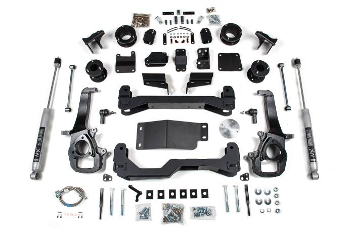 BDS Suspension - BDS Suspension 2020-2024 Ram 1500 4" Air Ride Suspension Lift System - NX2 Shocks - BDS1697H