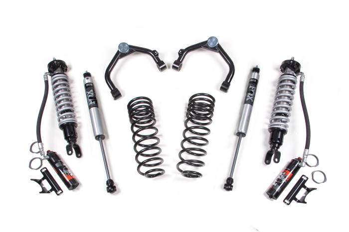 BDS Suspension - BDS Suspension 2019-2026 Ram 1500 3" Performance Lift System - DSC, 2.5 Rear Shock - BDS1708FPE