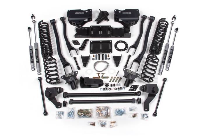 BDS Suspension - BDS Suspension 2019-2024 Ram 2500 8" 4-Link Supsension System Diesel - Fox Shocks - BDS1727FS