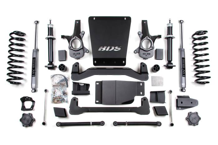 BDS Suspension - BDS Suspension 2007-2014 GM SUV HC 6/5 Springs - BDS178H