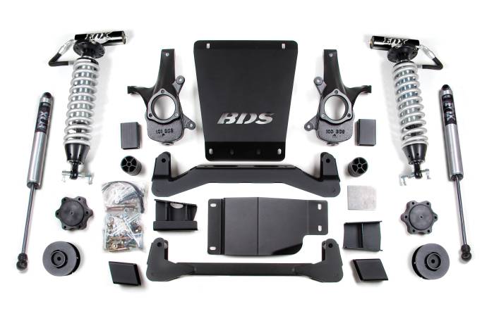 BDS Suspension - BDS Suspension X - 07-14 K1500 SUV 4/2 w/ Fox C/O - BDS188FDSC