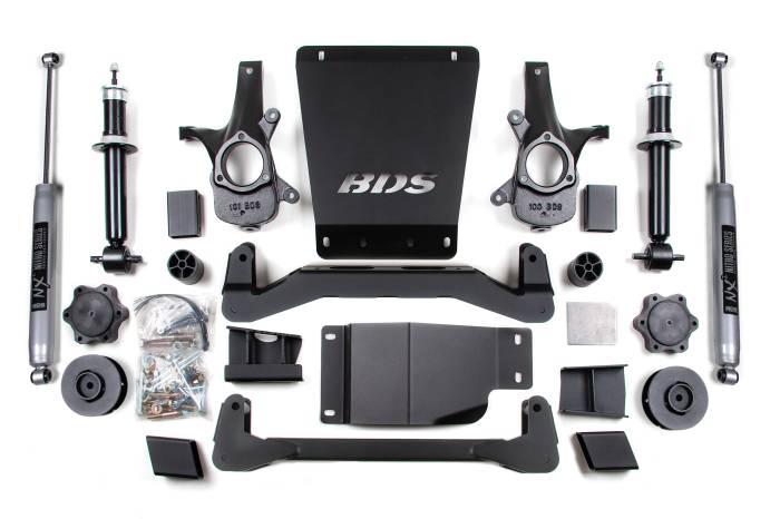 BDS Suspension - BDS Suspension 07-14 K1500/SUV HC 4/2 Coil Spacer - BDS188H