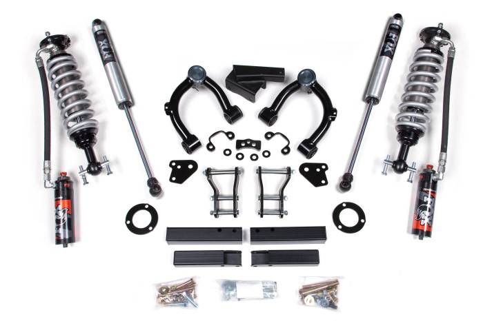 BDS Suspension - BDS Suspension 2020-2023 Ranger 3.5" 2.5 PES Coilover, BDS UCA, 2.5 PES Rear Shocks - BDS1910FPE