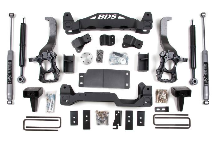 BDS Suspension - BDS Suspension 09-13 F150 4wd 6/5 Block Kit - BDS1919FS