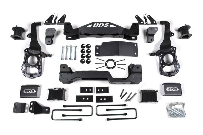 BDS Suspension - BDS Suspension 2021-2025 Ford F150 4wd, w/ CCD, 6" Suspension Lift Kit, 5" Rear Lift, Block - 6 - BDS1961H