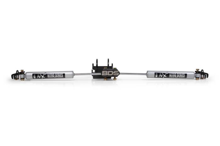 BDS Suspension - BDS Suspension 2005-2025 Ford F250/F350 4WD 0-2" inch Steering Stabilizer Kit, NX2 Front - BDS2033DH