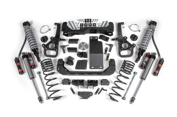 BDS Suspension - BDS Suspension 2025-2026 Ram 1500 4WD 4" Suspension Lift Kit 3" Rear Coil Spring - Large Bore - - BDS2117FPE