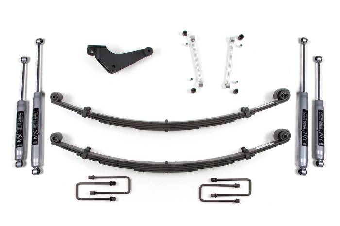 BDS Suspension - BDS Suspension 99-04 F250/F350 CurveU 2.5/0 Spring - BDS320H