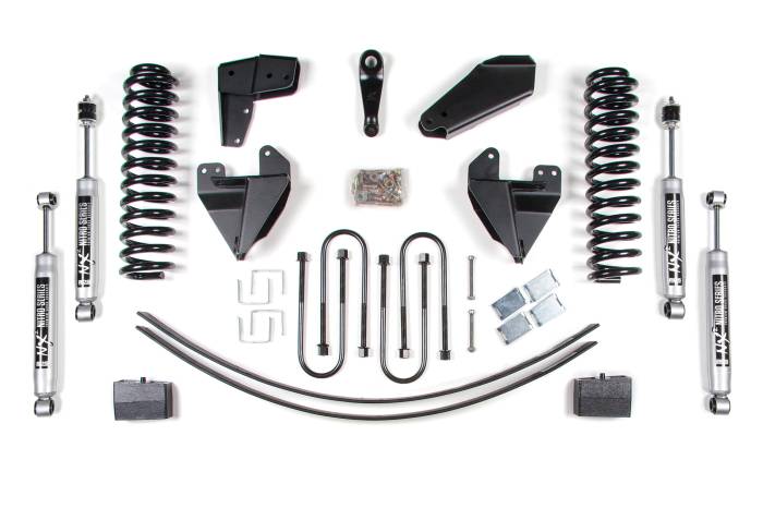 BDS Suspension - BDS Suspension 80-96 F100/150 2wd Ext-Cab 6/4 Blk&AAL - BDS382H